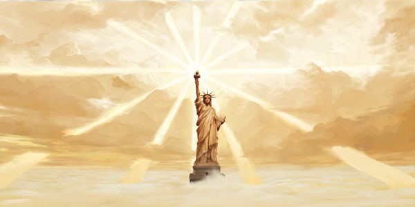 Golden Liberty by Artchemy